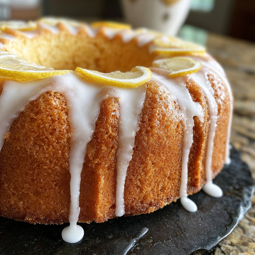 Saftiger Zitronenkuchen vom Blech