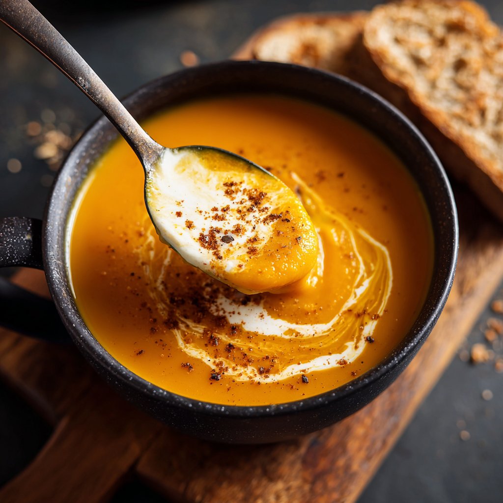 Kürbissuppe mild cremig