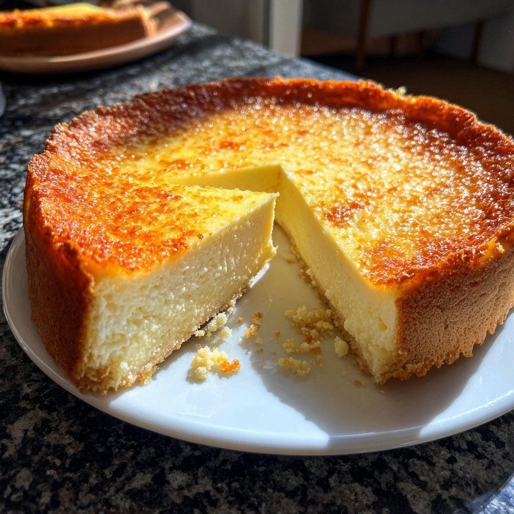 Käsekuchen klassisch gebacken