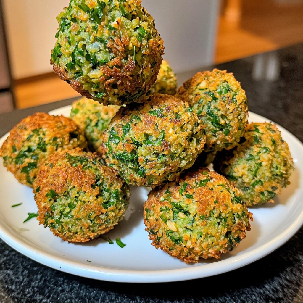 Falafel mit Petersilie