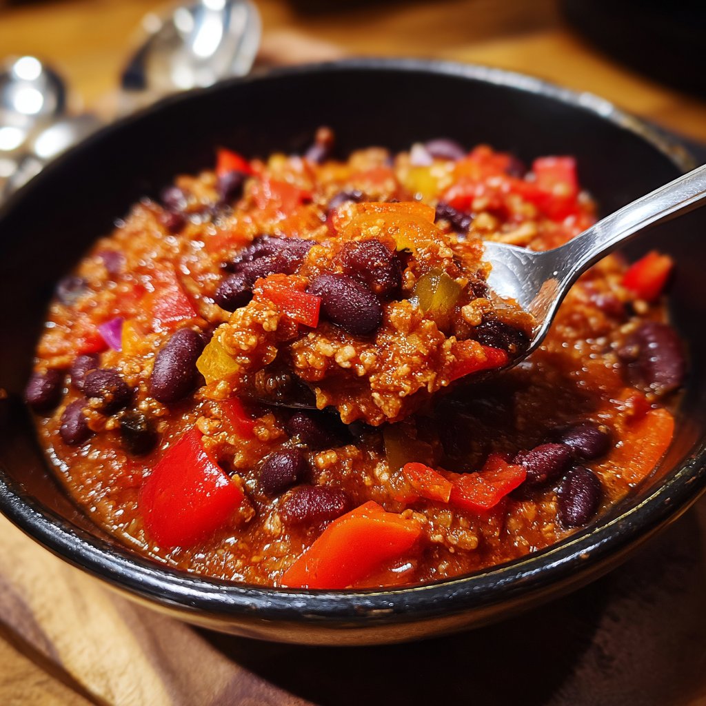 Chili sin Carne mit Bohnen