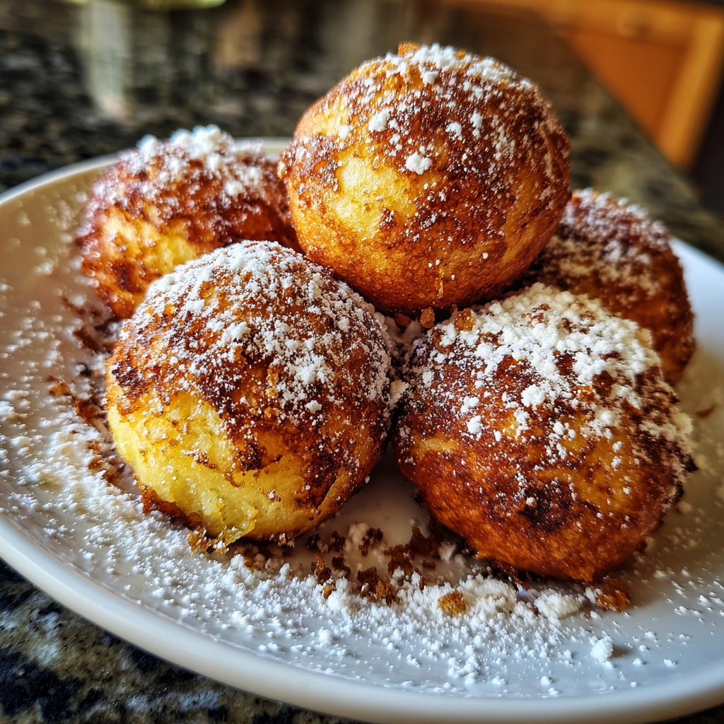 Quarkbällchen ohne Frittieren